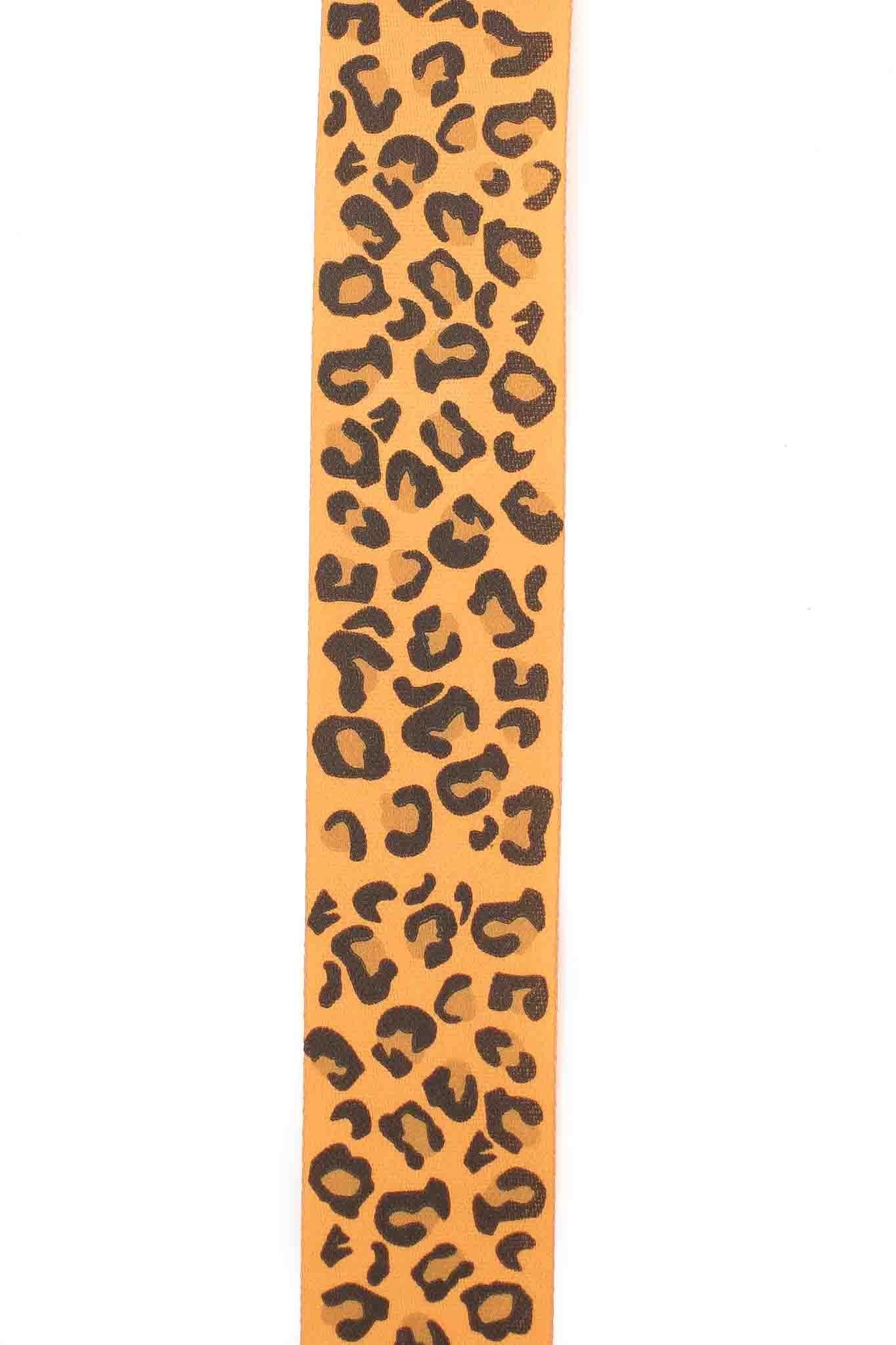 Cheetah Print Ribbon - 25mm