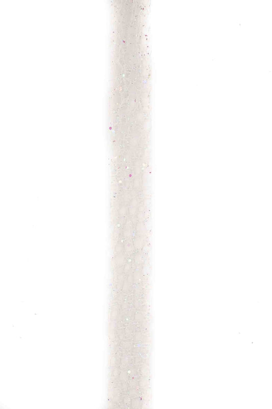 Ice White Lattice Ribbon - 16mm