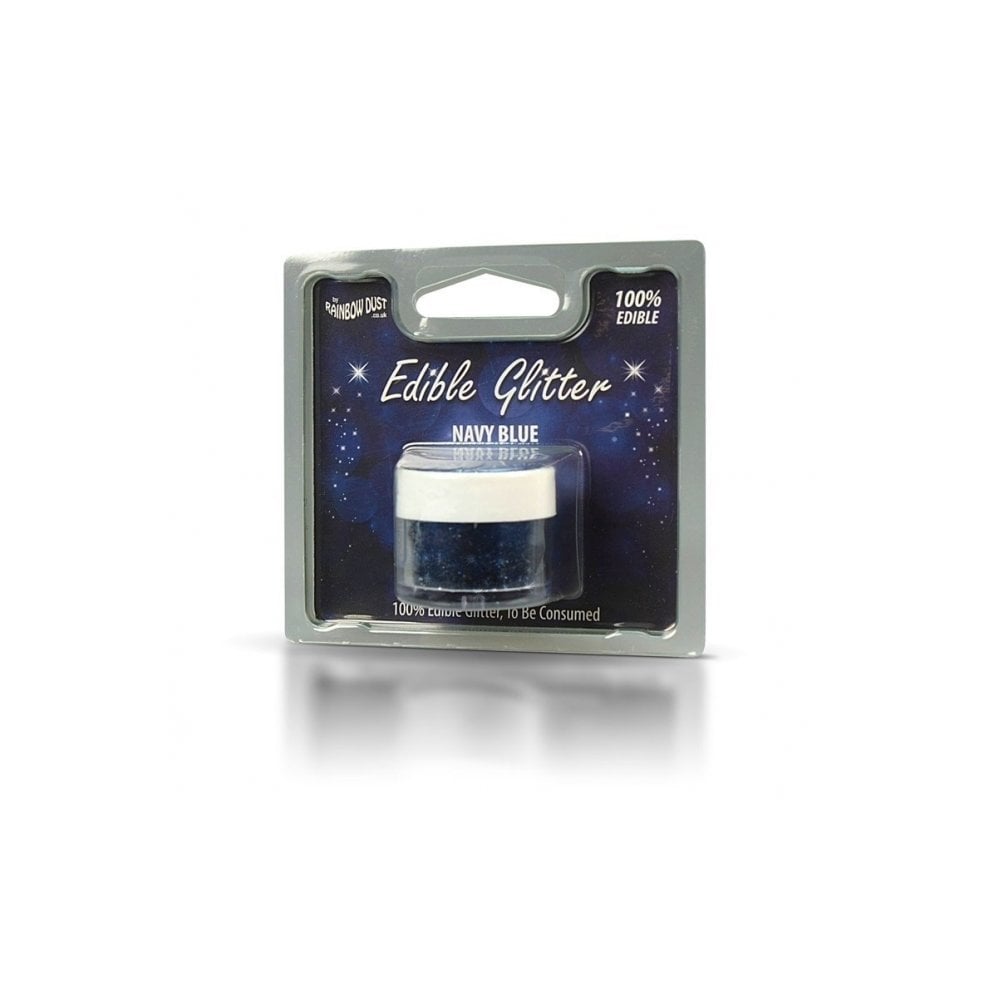 Rainbow Dust Edible Glitter Navy Blue - 5g