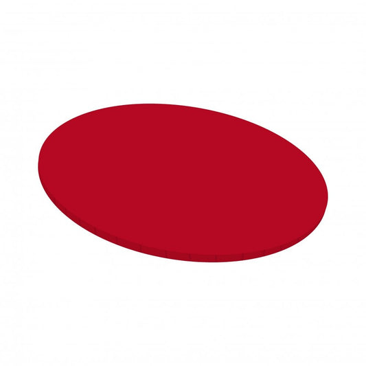 SIMPLY MAKING 5mm Round Matt Red Masonite Board
