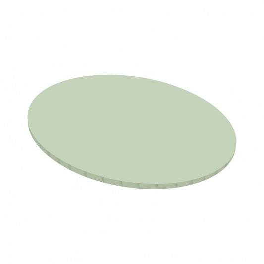 SIMPLY MAKING 5mm Round Sage Green Matt Masonite Board - CHOOSE YOUR SIZE
