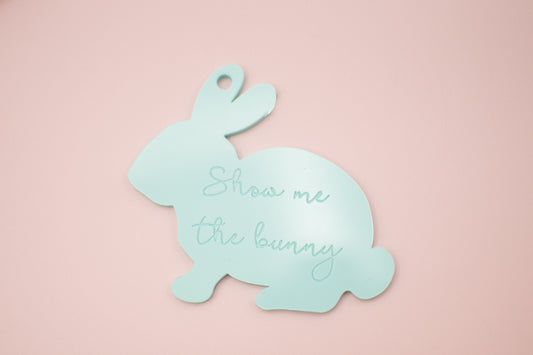 Show me the Bunny - Gift Tag