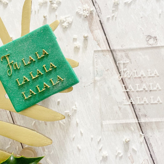 Reverse Embosser - Fa La La