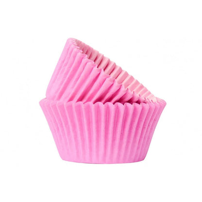 Pink Cupcake Cases - 50 Per Pack