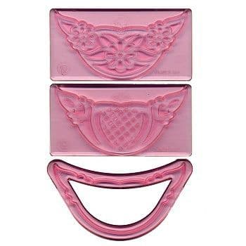 FMM Textured Lace Set of 2