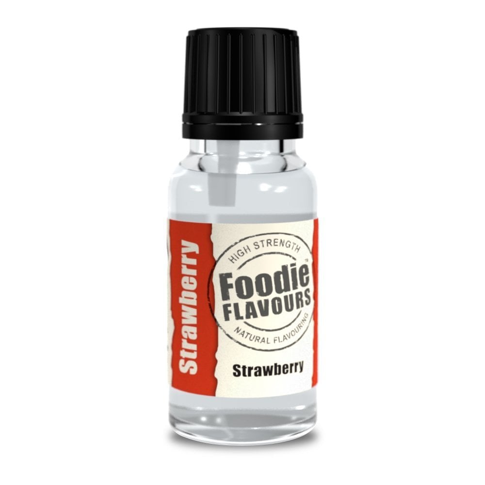 Foodie Flavours Strawberry Natural Flavouring 15ml