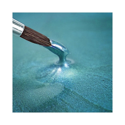 RAINBOW DUST Edible Food Paint 25ml - Pearlescent Baby Blue