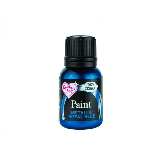RAINBOW DUST Metallic Royal Blue - Food Paint 25ml