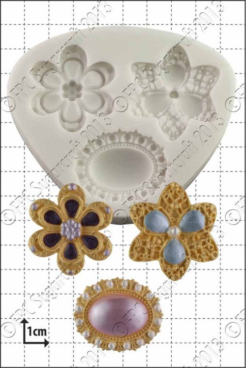 FPC Three Brooches