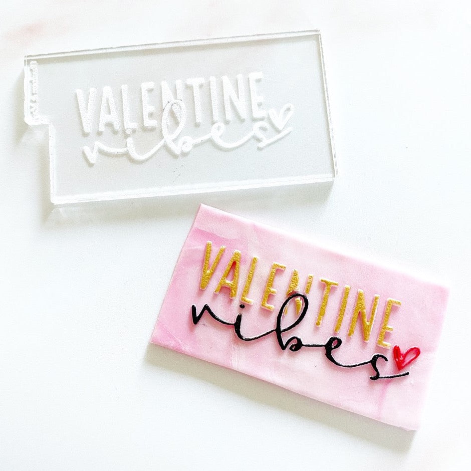 Valentines Reverse Embosser - Valentines Vibes