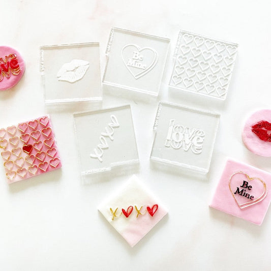 Valentines Reverse Embosser - Full Set of Mini's